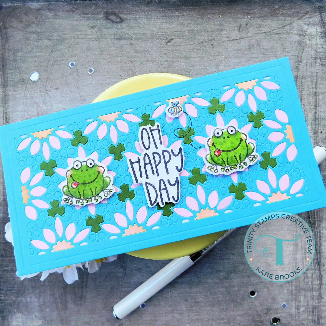 Lily Pad Party Trinity Stamps