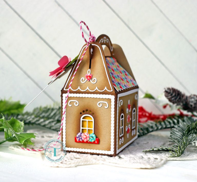 Gingerbread House Treat Box, Gingerbread House Pillow Box and 2 ...