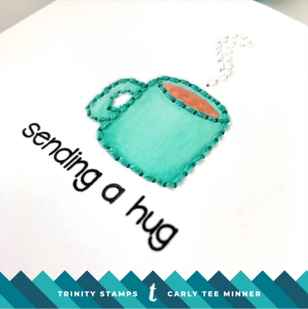 Trinity Stamps Coffee With Character card by Carly Tee Minner