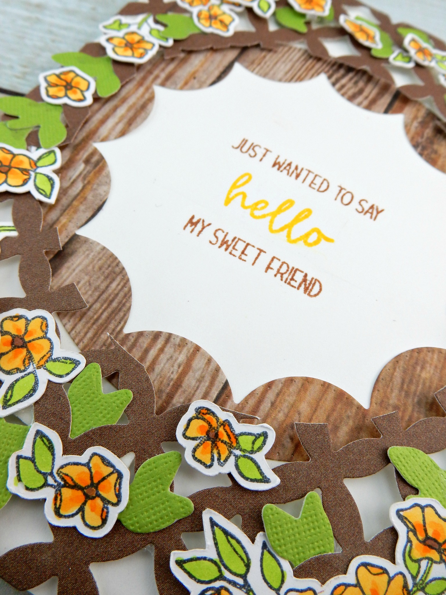 Lattice Flower Wall with Katie Trinity Stamps